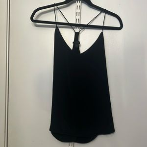 J Crew Women's Halter Tank Top Strappy 100% Silk Style Top Sz 8